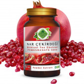 Nar Çekirdeği Toz Ekstresi (Punica Granatum Peel)90 gr Cam Kavanoz - 3