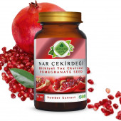 Nar Çekirdeği Toz Ekstresi (Punica Granatum Peel)90 gr Cam Kavanoz - 4