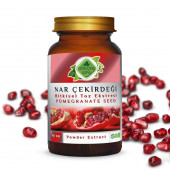 Nar Çekirdeği Toz Ekstresi (Punica Granatum Peel)90 gr Cam Kavanoz - 8