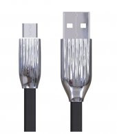 Cafele 2.4A Led Işıklı Mikro Usb Cep Telefonu Hızlı Şarj Kablosu - 1