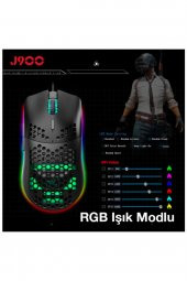 J900 Usb Kablolu Rgb Dpi Oyuncu Mouse Gaming Mouse - 7