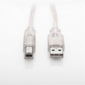 S-Link Usb2.0 1.5M Şeffaf Yazıcı Kablosu - 3