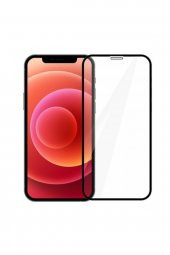 Best Iphone 12 Pro Max 6.7 9h 3d Tempered Full Cam Ekran Koruyucu Siyah - 1
