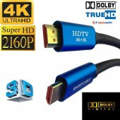 5Metre Altın Uçlu 4K 3D HDMI Kablo - 2