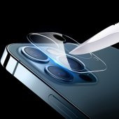 iPhone 12 Pro 6.1 9H 3D Full Tempered Cam Kamera Koruyucu - 1
