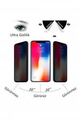 Iphone 11 Pro Max - Xs Max Privacy Gizli Hayalet Tempered Cam Ekran Koruyucu Rz - 2