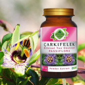 Passiflora (Çarkıfelek) Toz Ekstresi 100 gr. Cam Kavanoz - 8