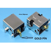 Asus  K52JB K52JC K52DE K52JE K52JK K52JR K52DR K52DY K52F Power Jack Dc Jack Şarj Soketi Gold Pin-2 - 3