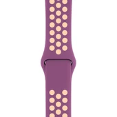 Apple Watch 38-40mm Silikon Kayış - Açık Mor/Lila thumbnail 1