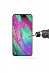 Samsung Galaxy A40 Tempered Kırılmaz Cam Ekran Koruyucu - Şeffaf - 1