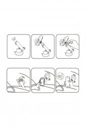 Kuulaa Gravity Suction Cup Teleskopik Cep Telefonu Araç Tutucu - 9