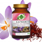 Safran Toz Ekstresi (Crocus Sativus L.)100 gr. Cam Kavanoz - 2