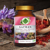Safran Toz Ekstresi (Crocus Sativus L.)100 gr. Cam Kavanoz - 3