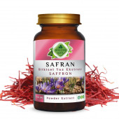 Safran Toz Ekstresi (Crocus Sativus L.)100 gr. Cam Kavanoz - 4