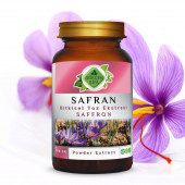 Safran Toz Ekstresi (Crocus Sativus L.)100 gr. Cam Kavanoz - 6