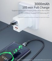 Essager Led Işıklı 3.0A 1Metre Type-C Şarj Data Kablosu - 4