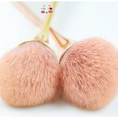 Ezere Altın Makyaj Fırçası Pudra Fırçası Fondöten Fırçası Allık Fırçası - 3