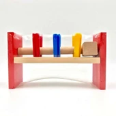 SepeteGelsin Ahşap Çekiçli Çak Çak Oyuncak thumbnail 1