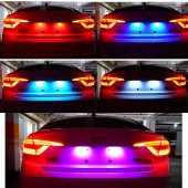 Zhltech Kumandalı Rgb Led T10 Park Ampulu 2 Adet Set - 5