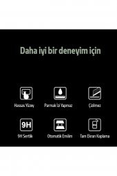 Iphone 14 Plus 6.7 Full Glue-tempered Cam Ekran Koruyucu Siyah - 2