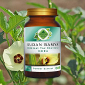 Sudan Bamya Toz Ekstresi 50 gr. Cam Kavanoz - 4