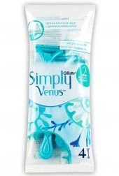 Gillette Simply Venüs 2 Kullan At Traş Bıçağı 4lü - 1