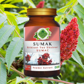 Sumak Toz Ekstresi (Sumak Rhus Coriaria L.)100 gr. Cam Kavanoz - 2