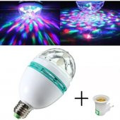 Zhltools Döner Renkli Led Başlıklı Led Disko Topu Gece Lambası - 1