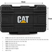 Cat Da01902 45 Parça Manganez Fosfat Alaşımlı Vidalama Uç Seti - 4