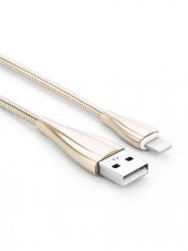 Vonk 2.4A Yaylı Lightning Kablo Gold 1Metre - 2