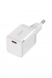 Gan3 30w Pd3.0, Qc4+ Pps Ultra Hızlı Type-c Hızlı Şarj Adaptörü Beyaz - 1