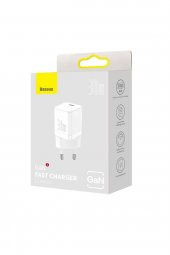 Gan3 30w Pd3.0, Qc4+ Pps Ultra Hızlı Type-c Hızlı Şarj Adaptörü Beyaz - 7