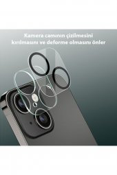 Ally Iphone 13-13 Mini 3d Full Tempered Glass Cam Kamera Koruyucu Şeffaf - 3