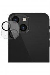 Ally Iphone 13-13 Mini 3d Full Tempered Glass Cam Kamera Koruyucu Şeffaf - 1