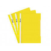 ZD-2036 SARI RENKLİ TELLİ DOSYA SETİ ,7 ADET PVC 31x24cm - 1