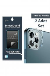 Gor Iphone 13 Pro 13 Pro Max 3d Tempered Cam Kamera Koruyucu 2adet Set Şeffaf - 1