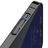 Baseus Glitter İPhone 12 Pro Max Lüx Şeffaf TPU Silikon Kılıf - 3