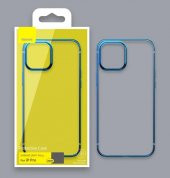 Baseus Glitter İPhone 12 Pro Max Lüx Şeffaf TPU Silikon Kılıf - 5