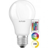 Elitled Renk Değiştiren - LED Ampul - 9W Rgb - Uzaktan Kumandalı LED Ampul - 1