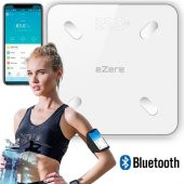 Ezere Body Composition Scale Yağ Ölçer Fonksiyonlu Akıllı Bluetooth Tartı Baskül Ez-35094 - 1