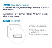 Ezere Body Composition Scale Yağ Ölçer Fonksiyonlu Akıllı Bluetooth Tartı Baskül Ez-35094 - 5