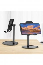 Ally Zm-12 Metal Cep Telefonu Ve Tablet Masaüstü Tutucu Stand Siyah - 4