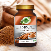 Tarçın Toz Ekstresi (Cinnamomum)  60 gr Cam Kavanoz - 2