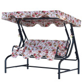 Yekta 3 Kişilik Bahçe Salıncağı Balkon Salıncak 200 cm İngiliz - 1