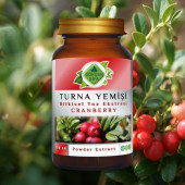 Turna Yemişi (Cran Berry) Toz Ekstresi 100 gr. Cam Kavanoz - 6
