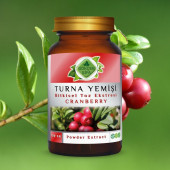 Turna Yemişi (Cran Berry) Toz Ekstresi 100 gr. Cam Kavanoz - 9
