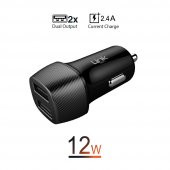 Linktech Çift Usb Safe 2.4A 12W Araç Şarj Aleti C490 - 1