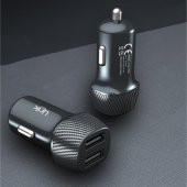 Linktech Çift Usb Safe 2.4A 12W Araç Şarj Aleti C490 - 3