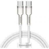 Baseus Cafule Series Metal Type-C To Type-C 100W 1m Şarj Veri Kablosu - 1