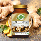Zencefil Toz Ekstresi (Zingiber Officinale)70 gr Cam Kavanoz - 2